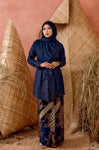 KEBAYA MARIA DARK BLUE (SET)