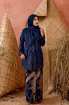 KEBAYA MARIA DARK BLUE (SET)