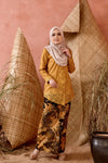 KEBAYA SORAYA GOLD MUSTARD (SET)