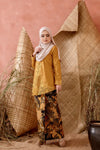 KEBAYA SORAYA GOLD MUSTARD (SET)