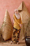 KEBAYA SORAYA GOLD MUSTARD (SET)