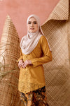 KEBAYA SORAYA GOLD MUSTARD (TOP)