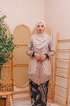 KEBAYA MARIA TAUPE (TOP ONLY)