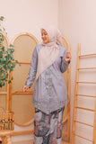 KEBAYA MARIA GREY (TOP ONLY)