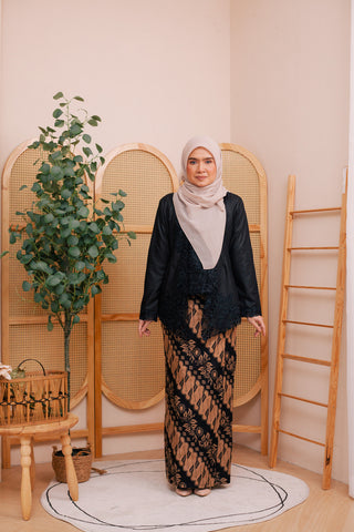 KEBAYA KAYLA BLACK (SET)