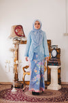 KEBAYA KASEH BABY BLUE (SET)