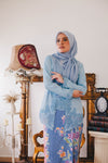 KEBAYA KASEH BABY BLUE (SET)