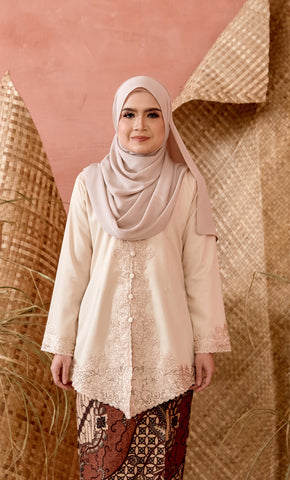 KEBAYA SARA 2.0 IVORY (TOP)