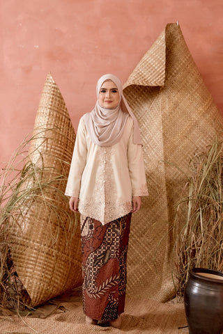 KEBAYA SARA 2.0 IVORY (SET)