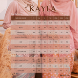 KEBAYA KAYLA PASTEL PINK (SET)