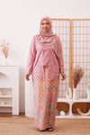 KEBAYA KAYLA PASTEL PINK (SET)