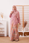 KEBAYA KAYLA PASTEL PINK (SET)