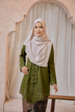 KEBAYA LABUH MELOR DARK OLIVE (SET)