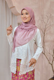 KEBAYA KAYLA OFF WHITE (TOP ONLY)