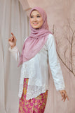 KEBAYA KAYLA OFF WHITE (TOP ONLY)