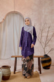 KEBAYA LABUH MELOR VIOLET (SET)