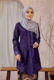KEBAYA LABUH MELOR VIOLET (TOP ONLY)