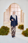 KEBAYA SALMA DARK BLUE (SET)