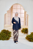 KEBAYA SALMA DARK BLUE (SET)