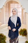 KEBAYA SALMA DARK BLUE (SET)