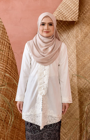 KEBAYA MARIA Off White (TOP ONLY)