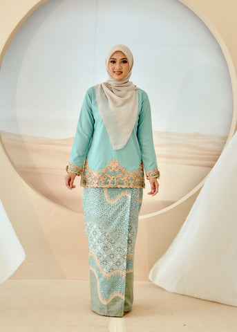 KURUNG KEDAH ROSSA (MINT GREEN)