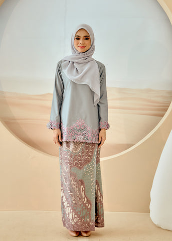 KURUNG KEDAH ROSSA (GREY)