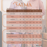KEBAYA SALMA MAROON (SET)