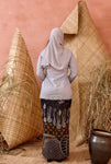 KEBAYA SORAYA SLATE GREY (TOP)