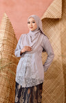 KEBAYA SORAYA SLATE GREY (TOP)