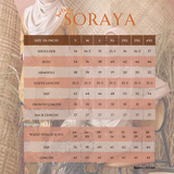 KEBAYA SORAYA SLATE GREY (SET)