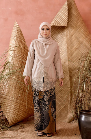 KEBAYA SORAYA TAUPE (SET)