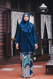 KEBARUNG DHIA BLUE BLACK