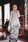 KEBAYA LAILA LIGHT GREY