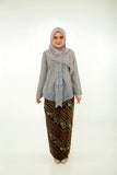 KEBAYA KARTINI GREY(SET)