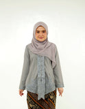 KEBAYA KARTINI GREY (Top Only)