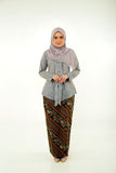 KEBAYA KARTINI GREY(SET)