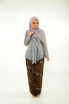 KEBAYA KARTINI GREY(SET)