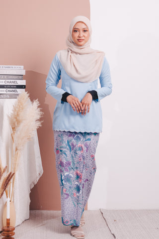 KURUNG KEDAH KARTIKA (BABY BLUE)