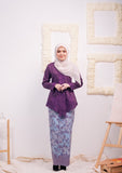 KEBAYA KARTINI PURPLE KUNDANG (SET)