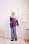 KEBAYA KARTINI PURPLE KUNDANG (Top Only)