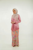 KEBAYA SARIMAH 2.0 DUSTY PINK (SET)